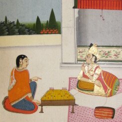 A Baramasa Painting