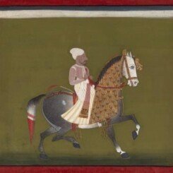 Equestrian portrait