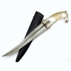 Rock Crystal Horse Head KHANJAR Dagger